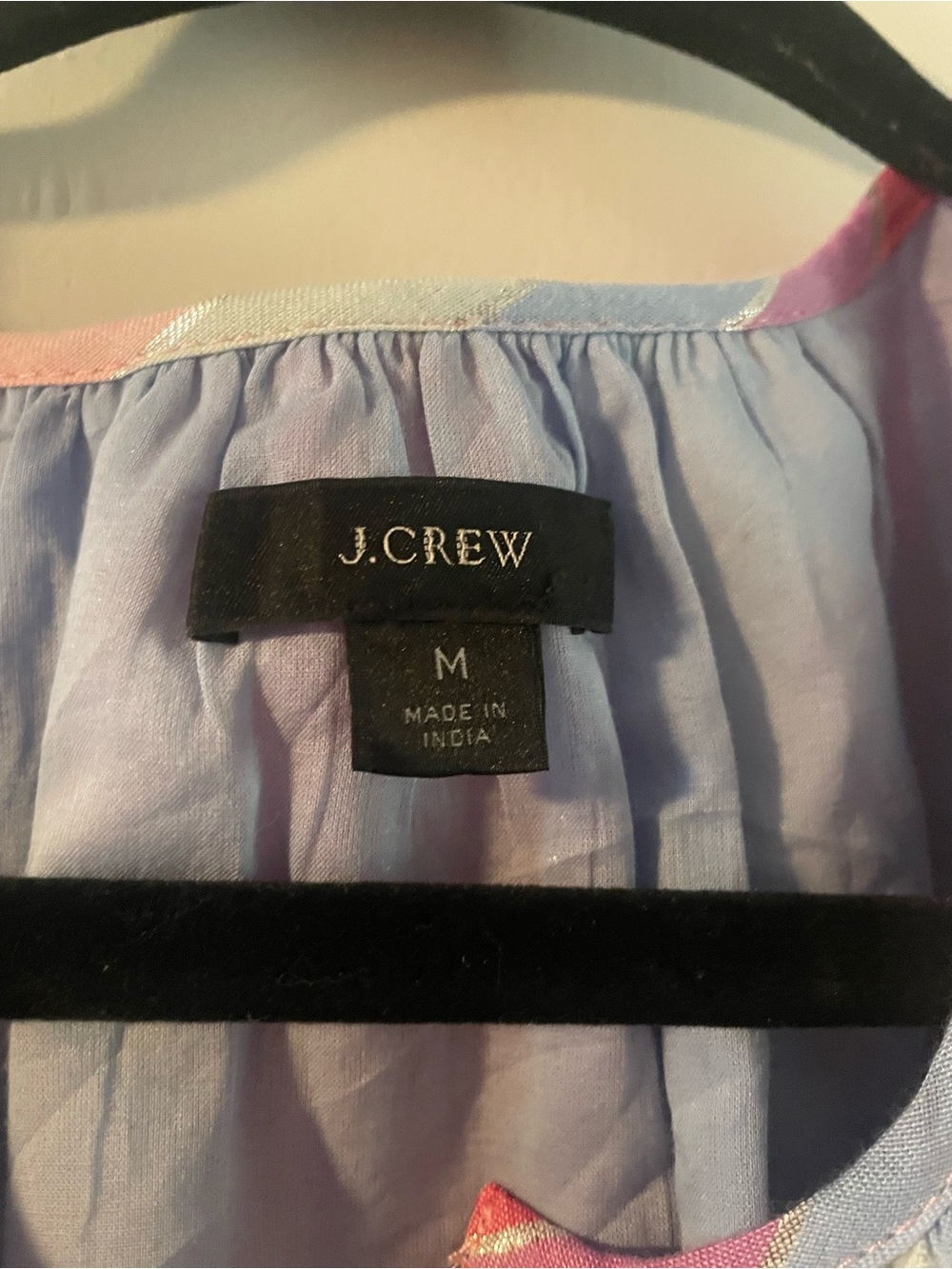 J. Crew Lavender & Pink Striped Dress - Picture 3 of 3